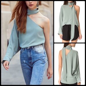 C/MEO Collective Everlasting One Shoulder Top